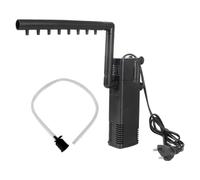 Fiocias Filtre Aquarium Accessoire Pompe Submersible Interne Multifonction Circulation Épuration Matériau PP Convient Aux Habitats Aquatiques Aquariums, 4 Cm X 4.8 Cm X 17