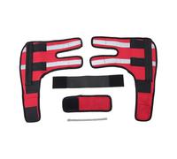 Fiocias Genouillère Chien Genouillère Soutien Articulation Patte Accessoire Animaux Manchon Réglable SBR Doux pour Chien Adaptée à Animaux Domestiques Fournit, S