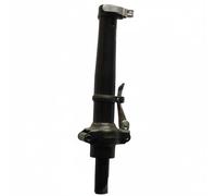 Fiocias Guidon de Vélo Tube Pliant Intégré Levier de Poignée de Pliage Rapide Mécanisme de Connexion Stable et Réglage de Hauteur Facile Adapté au Cyclisme Urbain Déplacements Étudiants, 25,4MM
