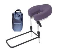 Fiocias Home Mattress Top Massage Kit Appui-visage Ergonomique Support de Tête Modulable Transportable pour Matelas Convenant à La Récupération Post-opératoir, Violet