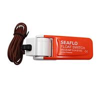 Fiocias Interrupteur à Flotteur Pompe de Commutateur Électrique Capteur Automatique Eau pour Pompe 20A Maximum Compatible Navigation Pêche, 20 A Rouge