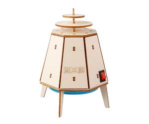 Fiocias Kit Scientifique pour Enfants : Maquette D'une Capsule de Retour Aux Sciences à Construire, pour Les 6-12 Ans.