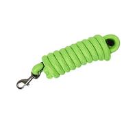 Fiocias Laisse en Nylon Résistant pour Chevaux, Animaux D'élevage et Chiens. Convient pour, Le Dressage et L'entraînement, Vert