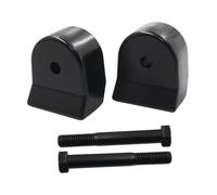 Fiocias Leveling Kit Kit Réglage Suspension Rehausseur Aluminium Pièce Solide Installation Maison Adapté pour Passionnés Utilisation Familial, Noir