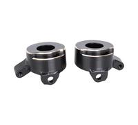 Fiocias Lot de 2 Poids de Moyeu En Laiton pour Voiture RC, Accessoire de Remplacement, Pièce de Réparation et D'amélioration pour Modèles Réduits de Voitu, Fusées de Direction