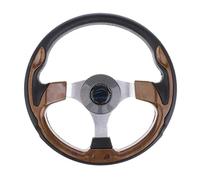 Fiocias Marine Volant Bateau 3 Branches Système Direction Navire Moyeu 3/4 Structure Alliage Aluminium Prise Mousse PU Applicable Bateaux Yacht Sortie