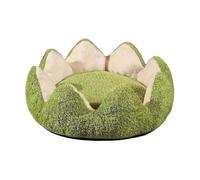 Fiocias Niche pour Animaux Coussin Panier Chien Chat Tapis Peluche Confortable Fabriqué en Polaire et Polyester Résistant Conçu pour Offrir Un Refuge Chaleure, S