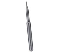 Fiocias Outil de Massage de Réflexologie Faciale, Stylo de Massage à Pointes En Alliage D'aluminium, Massage Des Mains, Acupression Auriculaire, Portable, Argent