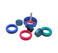 Fiocias Ouvreur de Montre Outil de Retrait de Couverture Avant Outil de Fermeture pour Verre Alliage D'Aluminium Utilisation Facile Finition Délicate Convient, Cambre