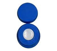 Fiocias Plateau à Huiler pour Montres, Accessoire d'entretien et de Réparation de Montres, avec Couvercle, Support à Huile pour Montres, Godet à Huile Pou, Bleu