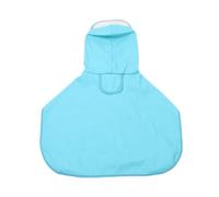 Fiocias Poncho Imperméable pour Chien avec Capuche Ajustable, Conception Pratique, Matière Imperméable, Couverture Complète, Convient Aux Promenades avec La P, 5XL