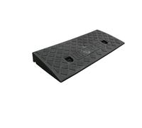 Fiocias Rampe de, Dispositif D'accès, Rampe D'accès pour Véhicules, Fauteuils Roulants, Rampe de Chargement avec Surface Antidérapante, H 4cm Noir