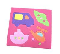 Fiocias Shape Puzzle Jouet de Reconnaissance Des Formes Puzzle Éducatif En EVA Tapis de Jeu Enfant Développement Du Adapté à La Maternelle, Trafic