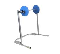 Fiocias Support de Rouleau D'emballage En Acier Galvanisé avec Base Stable pour Emballage Manuel, Expédition, Vente Au Détail, Atelier, L, Convient Aux Films de 60 Cm de Large