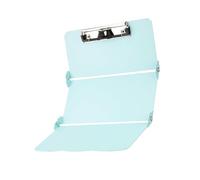 Fiocias Tableau Infirmier Pliable Compact de Rangement Bloc-notes Dossier Documents Structure Trois Couches PP pour Bureau Hôpital Infirmiers Étudiants, Vert Clair