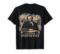 Fiodor Dostoïevski écrivain de littérature Russe T-Shirt