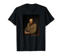 Fiodor Dostoïevski écrivain Russe romancier Livres littéraires T-Shirt