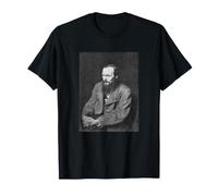 Fiodor Dostoïevski écrivain Russe romancier Livres littéraires T-Shirt