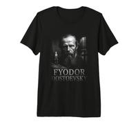 Fiodor Dostoïevski Littérature Russe Classics T-Shirt Haut de Gamme