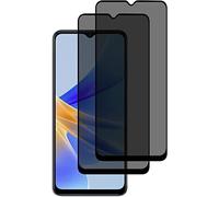 Fiokxie 2 Pièces Verre Trempé Anti Espion avec DOOGEE N40 Pro - Anti Spy Film de Protection Dureté 9H, Privacy Film Protection Écran, [Anti-Rayures] 3D Vitre Protecteur Filtre Confidentialité