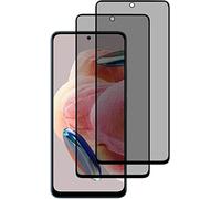 Fiokxie [2 Pièces] Verre Trempé Anti Espion avec Realme C55 4G - Anti Spy Film de Protection Dureté 9H, Privacy Film Protection Écran, [Anti-Rayures] 3D Vitre Protecteur Filtre Confidentialité