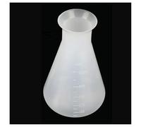 Fiole conique en plastique de 500 ml, flacon Erlenmeyer for laboratoire biologique