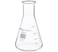 Fiole conique en verre 250ml | Fiole à mesurer, fiole moléculaire, fiole d'Erlenmeyer, fiole de chimie