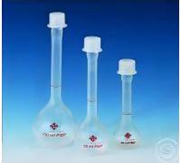 Fiole jaugée Vitlab®, PMP, classe B, avec bouchon à vis, PP, 25 ml