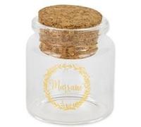 fiole marraine or 4.5x5.5cm bouchon - artifetes 78614 Jaune G