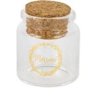 fiole marraine or 4.5x5.5cm + bouchon - artifetes 78614 Jaune G
