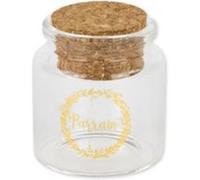 fiole parrain or 4.5x5.5cm + bouchon - artifetes 78615 Jaune G