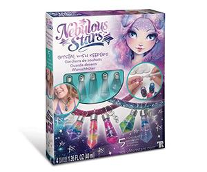Fioles Gardiennes de Souhaits Nebulous Stars - Bijoux en Cristal à Fabriquer pour Enfant - Coffret Activité Manuelle Fille à partir de 7 ans - Atelier Fabrication de Bijoux Pendentif ou Porte-Clé