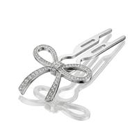 Fiona Franchimon Nº 1 Hairpin Crystals By Swarovski (White Gold Finish) 1 pce