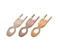 Fiona Franchimon Nº 1 Hairpin London Collection (Satin Sand, Smooth Caramel, Soft Beige) 3 pces