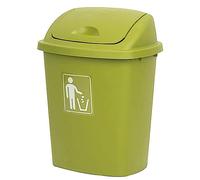 FIONEL Poubelles extérieures Poubelle grande capacité intérieure/extérieure avec couvercle basculant Poubelle en plastique pour cuisine maison jardin Grande capacité