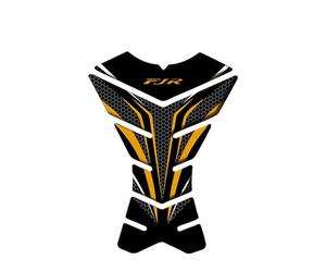 FIONEL Protège réservoir Autocollant Protecteur D'accessoires De Protection De Réservoir De Moto pour Y&AMAHA FJR 1300 1200 FJR1300 A AS ABS (Color : Gold)