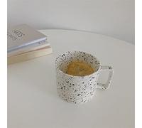 FIONEL Tasse à café créative avec poignée carrée - Tasse à thé au lait pour amis, personnes âgées, collègues