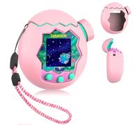 FIOPAZ Coque 3 en 1 en silicone pour Tamagotchi Paradise, protection complète contre les chutes pour Tamagotchi Paradise Accessoires avec coque de corps, coque supérieure, capuchon à bouton et cordon