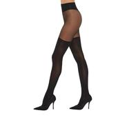 Fiore Collant femme sexy ouvert à l'entrejambe en voile fantaisie 20 DEN - Twilight - S