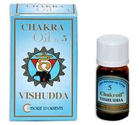 Fiore d 'oriente 5ème Chakra Vishudda Huiles Essentielles Bouteille 10 ml, bleu