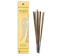 Fiore d 'oriente Anges d'encens Haniel Emballage en Jaune, en Bambou, Multicolore, Lot de 10