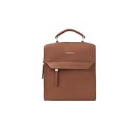 Fiorelli Isla Petit sac à dos élégant pour femme avec bretelles et poches réglables, cuir synthétique marron clair