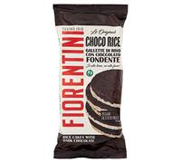 Fiorentini Galettes de riz recouvertes de chocolat noir, 100 g
