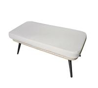 Fiorentino repose-pieds extérieur avec coussin beige