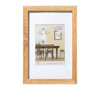 Cadre Photo Walther Design Fiorito (mdf) Avec Passe-partout Blanc 40x50 (passepartout Fenêtre 30x40) Chêne Clair