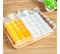 Fiorky 10PCS Sacs à Glaçons Jetables Sac de Fabrication de Glace pour Cocktail Cocktail Supplémentaire Rend Le Sac de Glace Simple Pratique Rapidement Multifonction Outil Pratique de Boisson