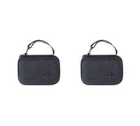 Fiorky 2 pièces étui de Protection Portable pour Console de Jeu Portable rétro RG35XX Plus Sac à Main de Protection de Voyage Anti-Rayures avec dragonne et Sac de Rangement à Boucle Sangles