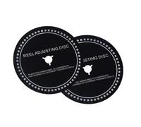 Fiorky 2 pièces pour Adaptateur Trident/Nab entretoise 0,3/0,4/0,5/0,6/0,7/0,8/0,9/1,0/1,1/1,2 mm entretoise de Joint de Disque de réglage de Bobine pour magnétophones Bobine à Bobine pour R
