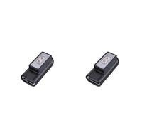 Fiorky 2 pièces USB-C femelle vers pour Xiomi Smartwatch adaptateur mâle 90 degrés adaptateur de charge chargeur adaptateur connecteur pour Xiomi Mi Band 8 Pro/8 pour Redmi Watch 4 3