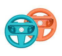 Fiorky 2pcs / set Racing Watering Wheels Handle Stand Handder Handleder Handder pour Switch Mario Kart 2 Joy Con Controller Accessoires